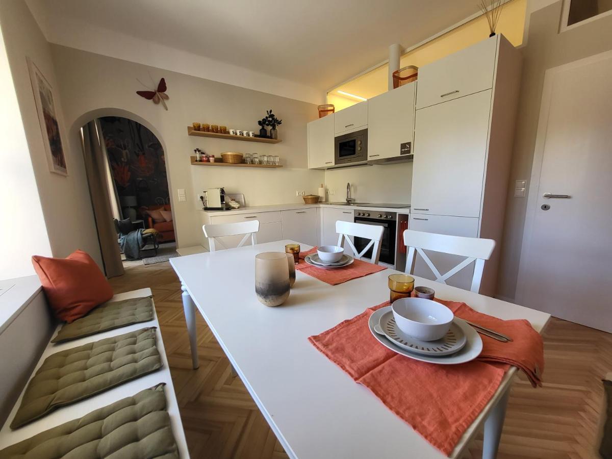 Ferienwohnung Orange Flat-ganz neu inkl.Parkplatz Graz Exterior foto